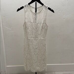 Lulu's white Lace Mini Dress